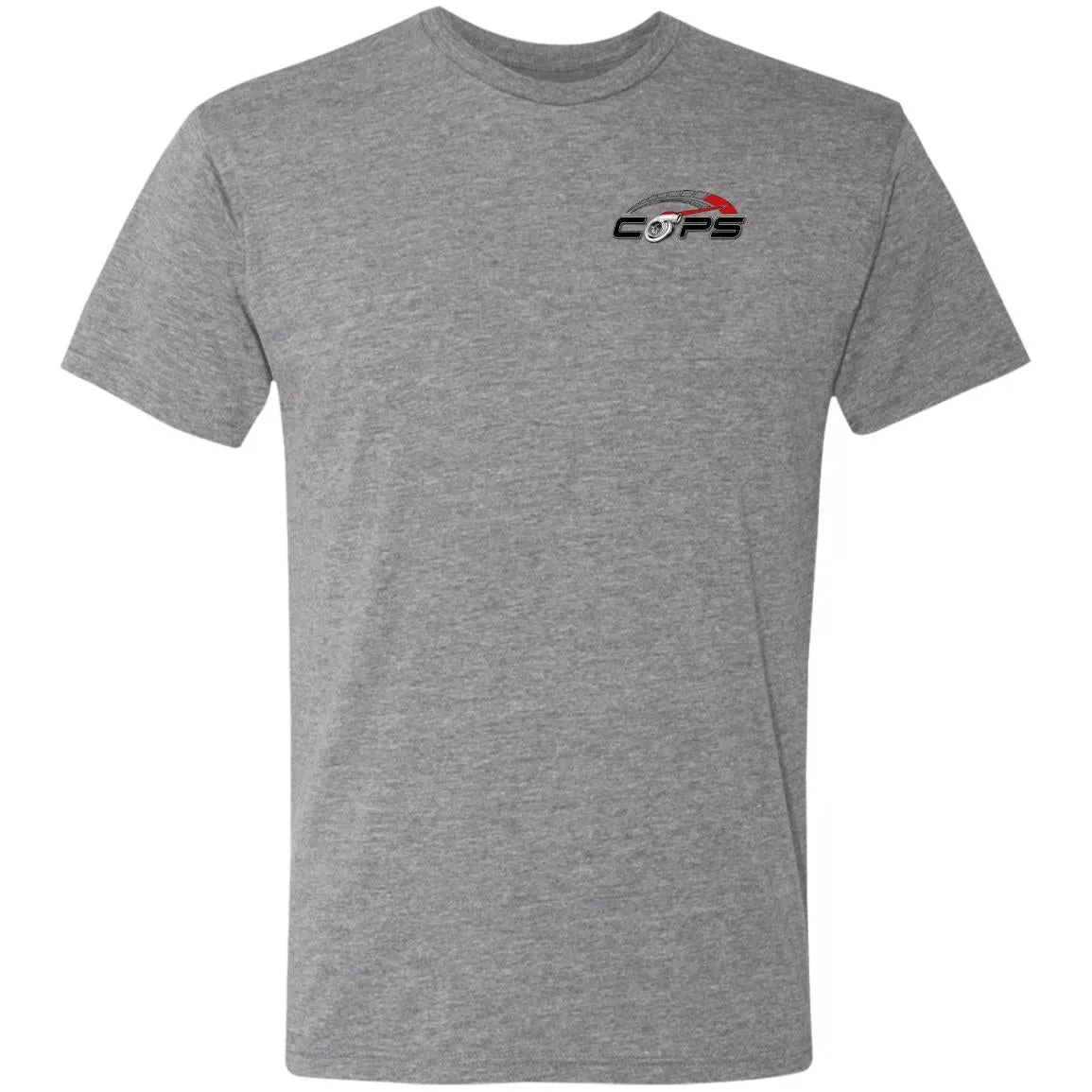 COPS Powered by Turbo 2-sided print NL6010 Men's Triblend T-Shirt