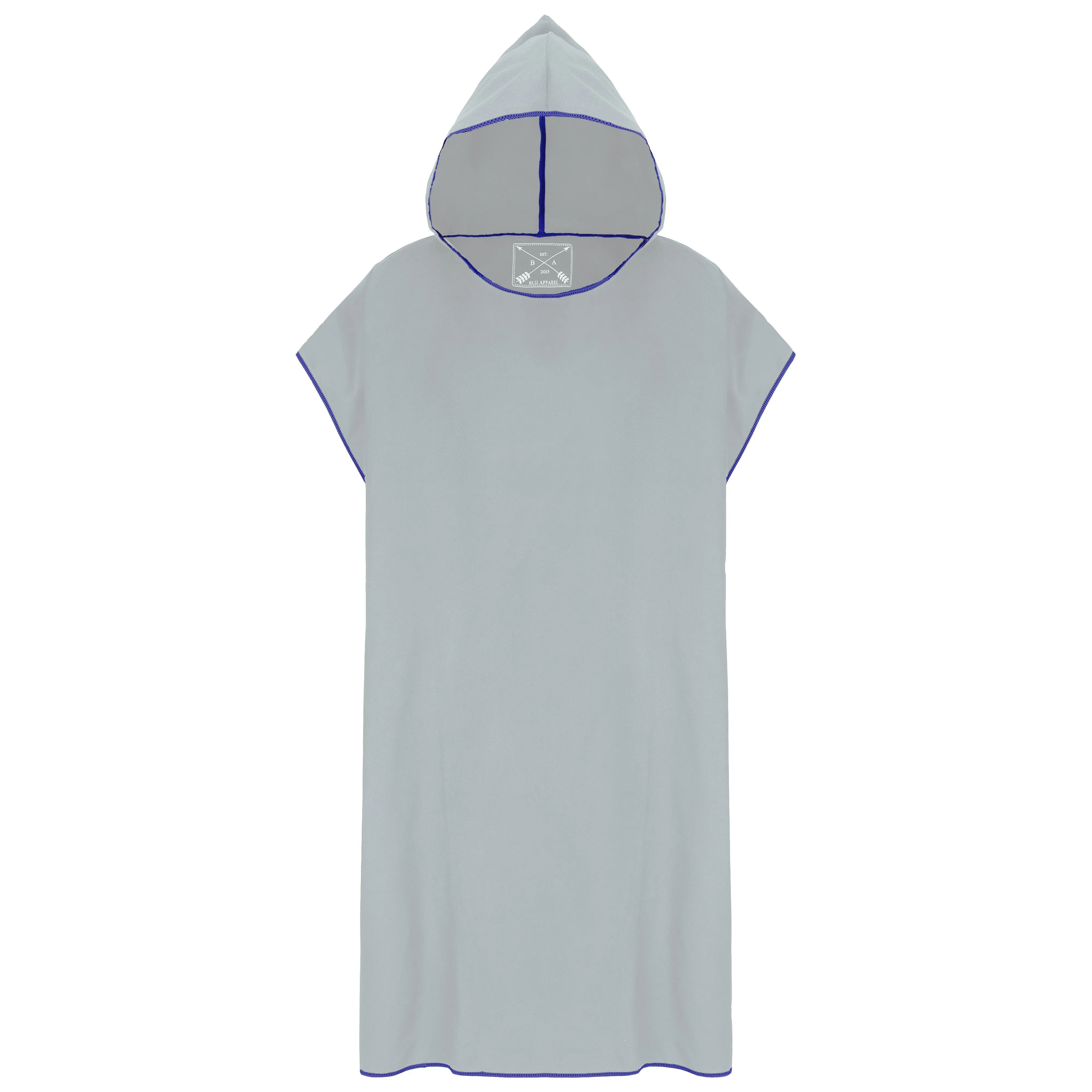 Microfibre Changing Robe / Poncho - Grey